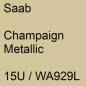 Preview: Saab, Champaign Metallic, 15U / WA929L.